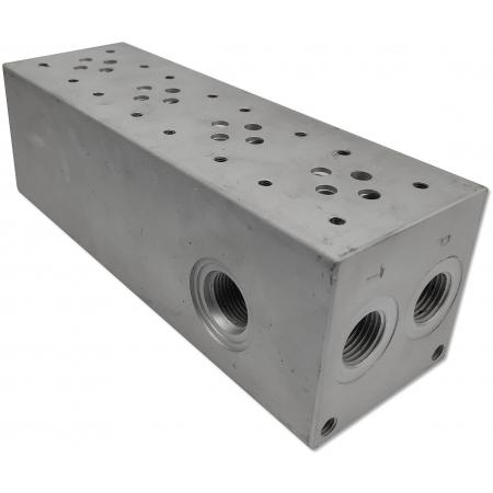 Blok 4-sekcyjny z zaworem CETOP 5510